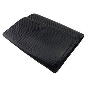 LOUIS VUITTON Key holder black Women M63812 Authentic secondhand